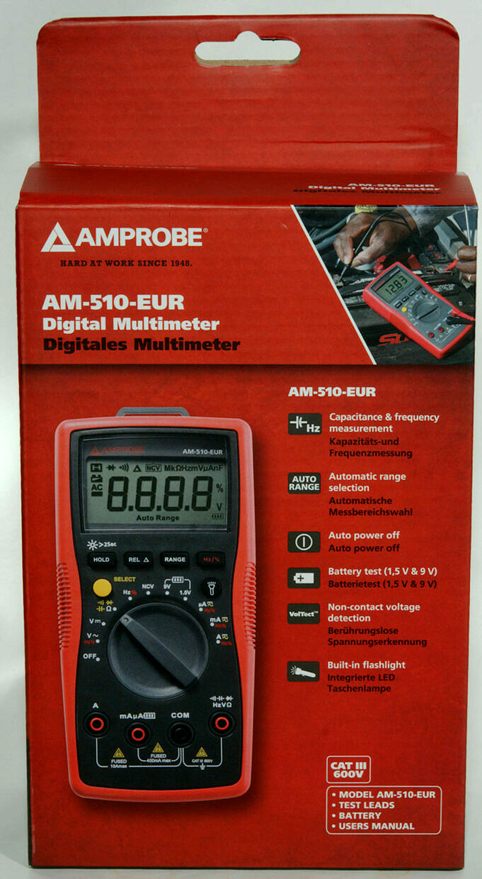 Avis Amprobe AM520 Test Meter Pro